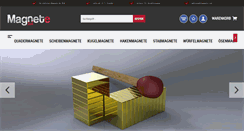 Desktop Screenshot of magnete.com