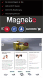 Mobile Screenshot of magnete.com